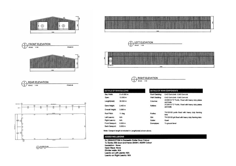 Steel Framed Shed Kit (Best Sheds) 