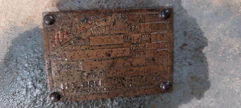 Hebco electric 3 Phase Motor