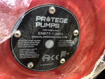 1000 L fire fighting trailer