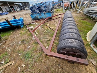 Rubber Tyred Roller - 4400mm Wide