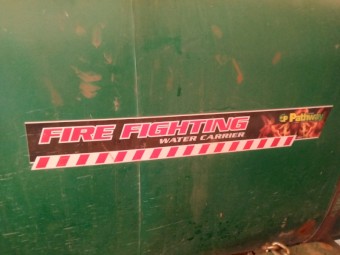 Goldacres 1380L Fire Fighting Trailer