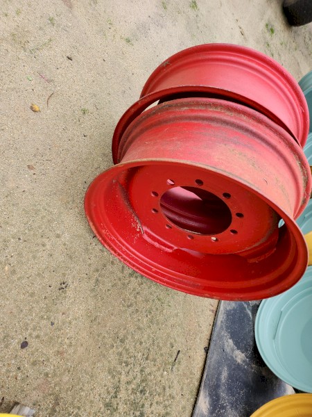 red rims 10stud 28inch euro pattern $660 per pair