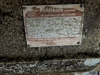 150kva Markon generator v8 diesel 