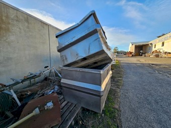 Stainless Steel Grape Bins
