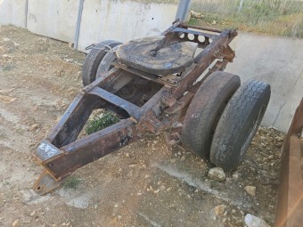 Single Axle Truck Dolly - Offroad/Farm Use Only