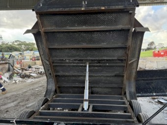 Heavy-Duty Hydraulic Tipper Trailer