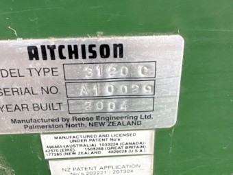 2004 Aitchison Seedmatic 3120 CTR Seed Drill