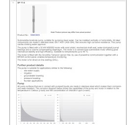 BORE Franklin SP 77-8  30kw  + 1000L/min