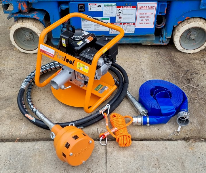 Flextool Honda Flex Drive Pump Set