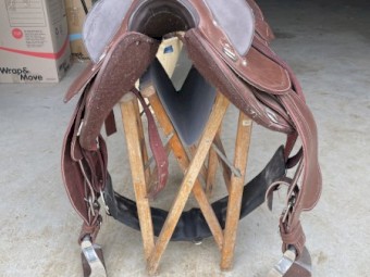 Horselines 15" 2024 stock saddle