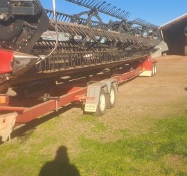 2012 MacDon 40ft 2152 Front and Trailer