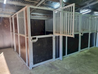 Classic Stables, 2017, 5 conjoined modular Stable Boxes