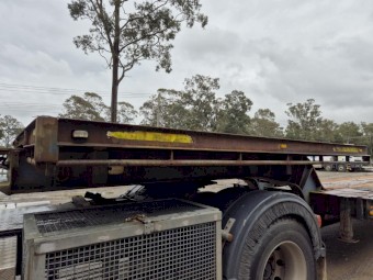1989 Lusty Low Loader Semi Trailer
