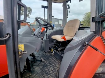 Kioti RX6010 Tractor with Cabin, Loader and 4-1 Bucket