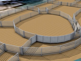 1200 head sheep yards. NEW