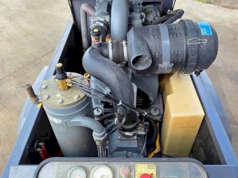Atlas Copco XAS 110 Compressor + Blowgun & 20m 3/4