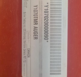 2020 Farm King 1080 Auger