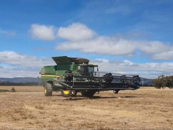 2013 John Deere S670 Header with Fronts