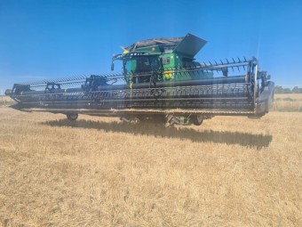 2013 John Deere S670 Header with Fronts