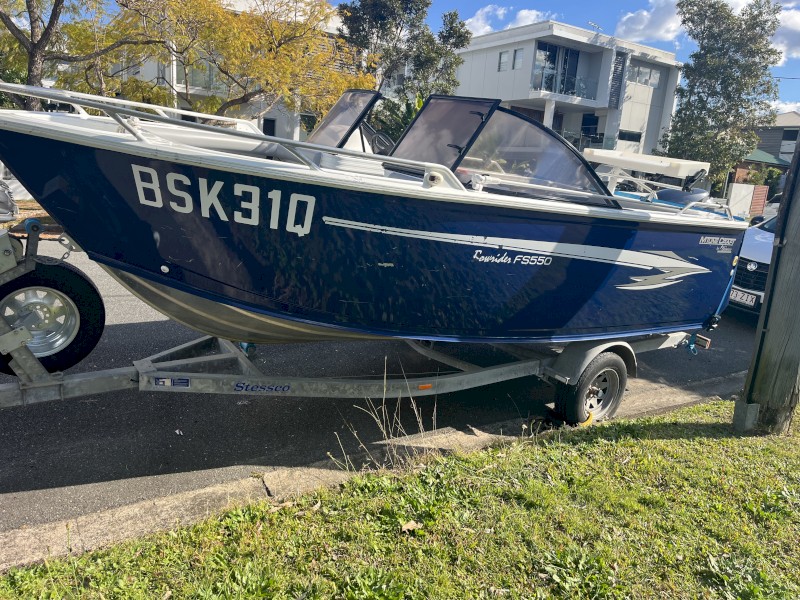 2011 Stessco Bow Rider FS550 with Trailer & 115ho Yamaha Outboard Motor