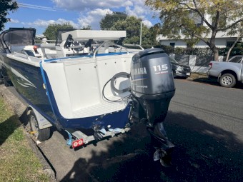 2011 Stessco Bow Rider FS550 with Trailer & 115ho Yamaha Outboard Motor