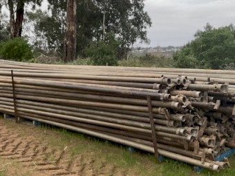 Aluminium Irrigation pipes 