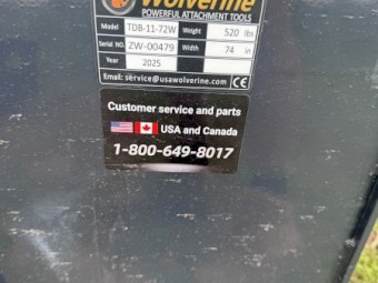 Wolverine Skid Steer Bucket