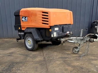 Doosan / Ingersoll Rand 7/41 Diesel Air Compressor + 20m Hose & Blowgun