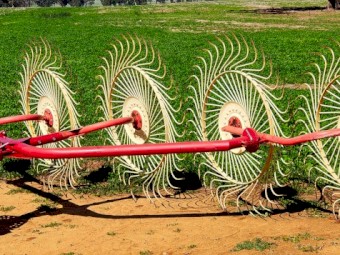 Sitrex hay rake 5 wheel 
