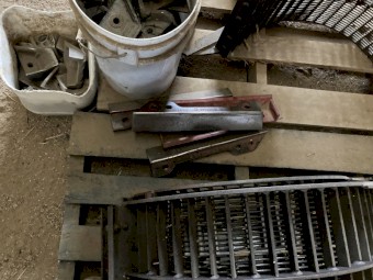 1997 Case IH 2166 Header with Fronts and Trailers