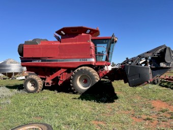 Case IH 2388 Header with 30ft 1010 Front