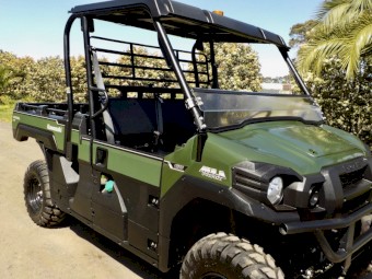 8/2024 Kawasaki Mule PRO-DX 4WD/4x4 Diesel Side by Side ATV Farm Buggy. As New Only 59 hours.