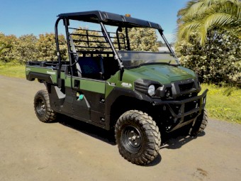 8/2024 Kawasaki Mule PRO-DX 4WD/4x4 Diesel Side by Side ATV Farm Buggy. As New Only 59 hours.