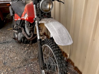1984 Yamaha XT 550 Motorbike