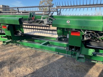 2023 John Deere W235 Windrower with D630 Front