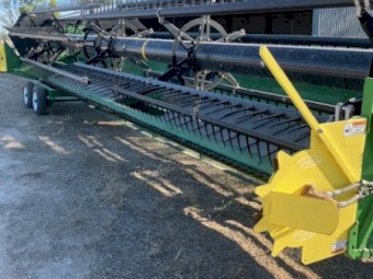 2023 John Deere W235 Windrower with D630 Front