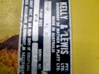 High pressure water pumps