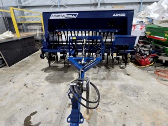 2020 Agrowdrill AD130, 20 run combine on 150mm centres 