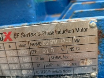 Thomas 12" roller mill grain crusher