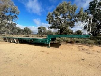 1998 Freighter Dropdeck Trailer-44ft