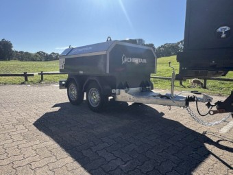 CHIEFTAIN 1000L Diesel Fuel Trailer (Twin Axle – Mine Site Ready)
