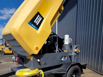 Atlas Copco XAS 88 – 180 CFM Diesel Air Compressor | Aftercooled & Trailer-Mounted