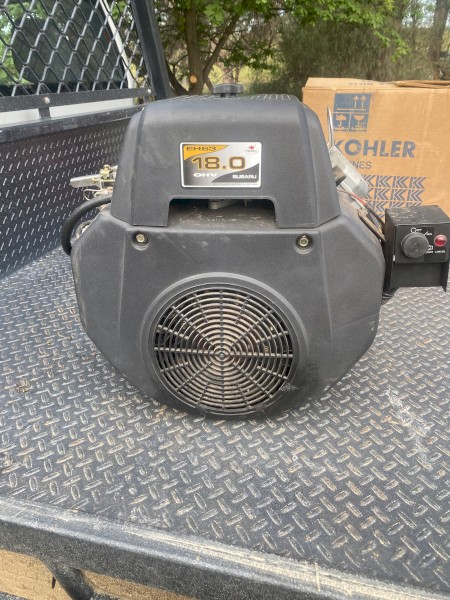 Robin Subaru 18 hp Stationary engine. Nos 