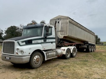 PRIME MOVER TIPPING TRAILER