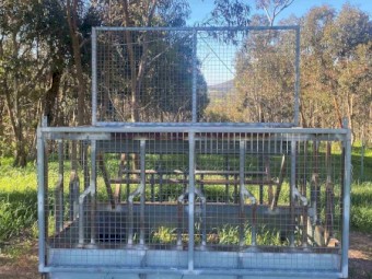 Maxi-Feeder 9' x 6' Modified Cattle Feeder