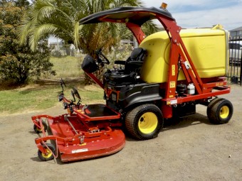 8/2018 Gianni Ferrari Turbo 2 Diesel Commercial Out Front Ride-On Lawn 