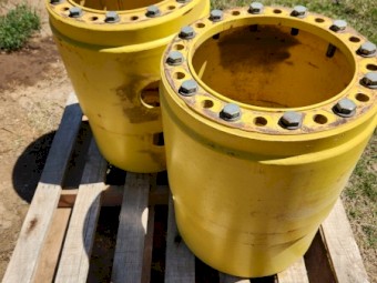 Front wheels and spacers 