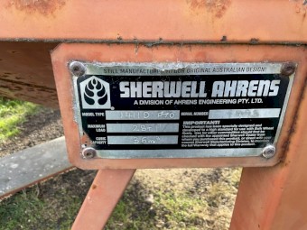 Sherwell 36m  pto auger field bin