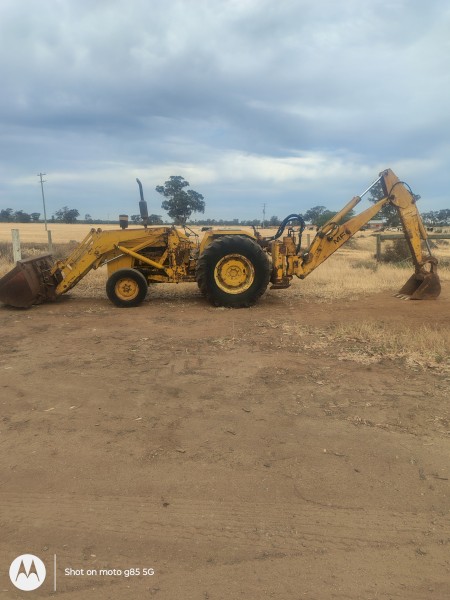 Massey Ferguson back hoe