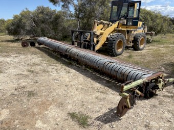 30ft Pea plucker front